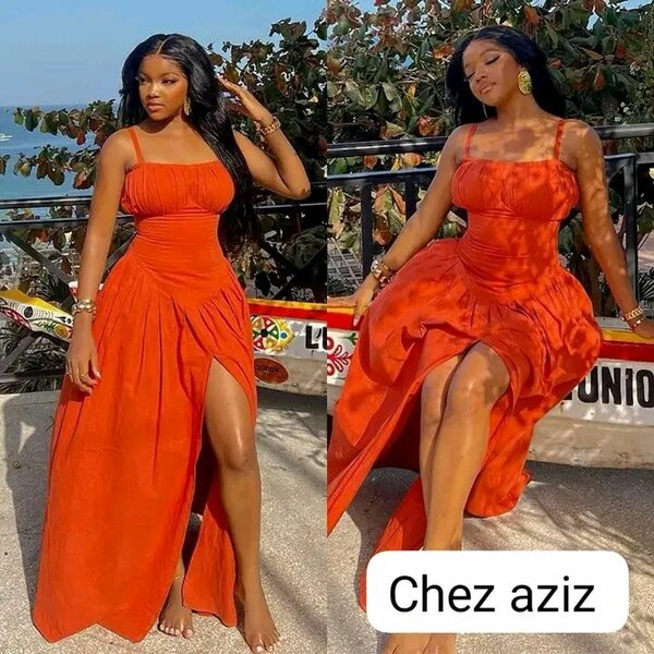 Robe Maxi Éliné évasée