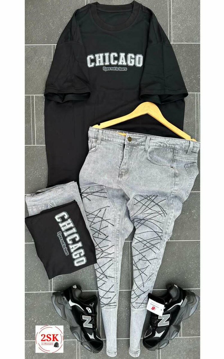 Complet pantalon jean