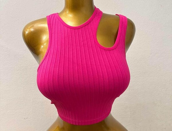 Débardeur asymétrique chic