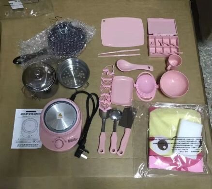 Set de Cuisine Enfant Rose