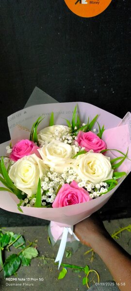 Bouquet de roses élégantes