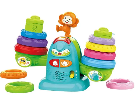 Colorful Seesaw Stacker Melody / 6mths+