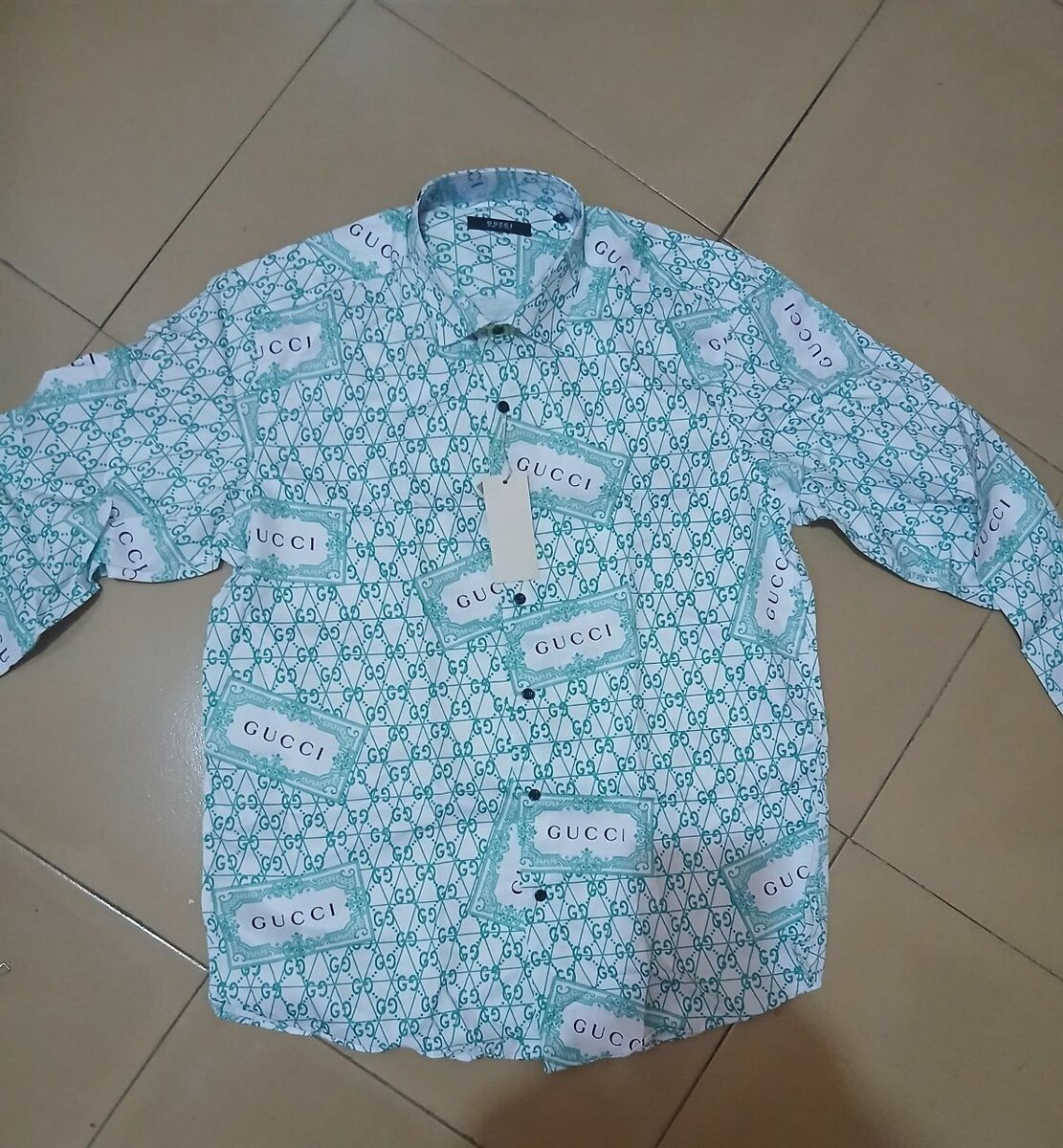 Gucci branded cotton shirt