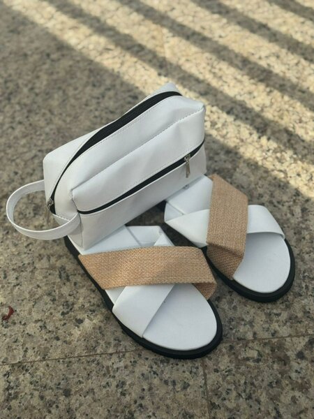 Sandales élégantes avec sac