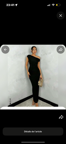 Robe Élégante Noire