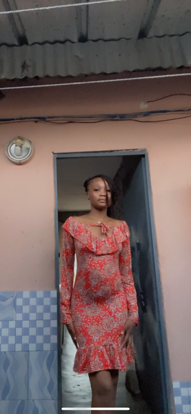 Robe à fleurs élégante