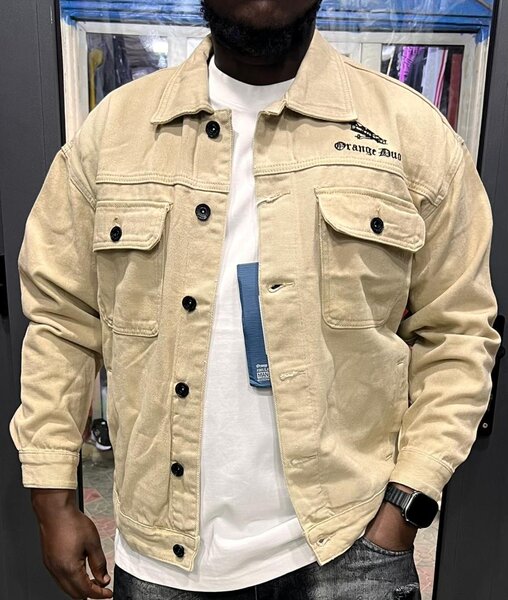 Veste en jean homme élégante