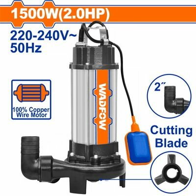 Pompe submersible 1500W Wadflow