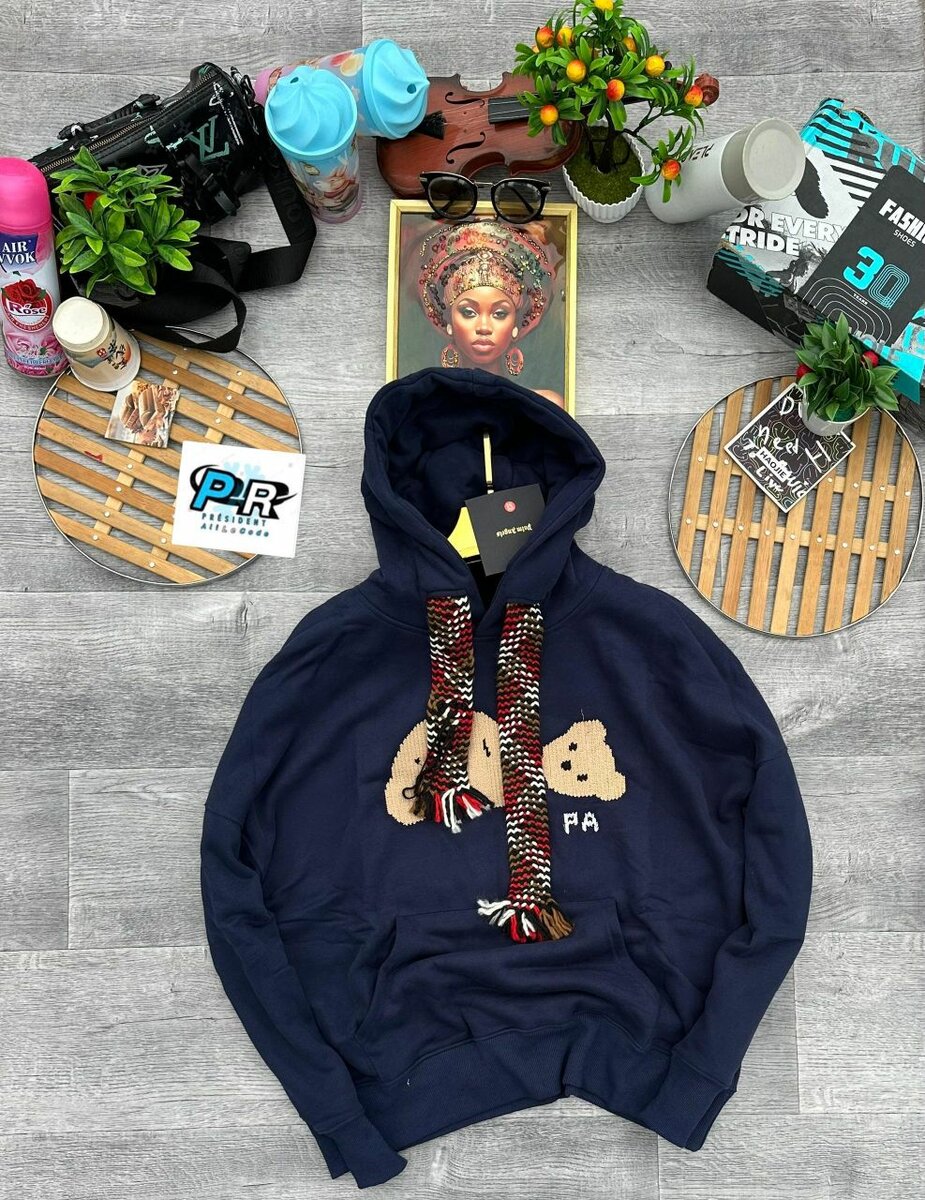 Sweat à capuche avec motif ours