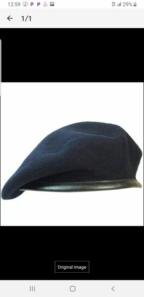 Béret classique en laine