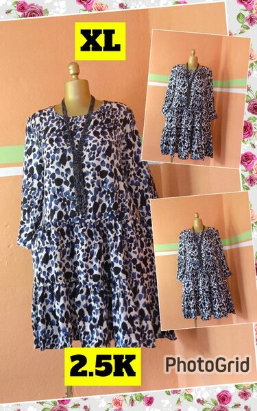 Robe Imprimée Léopard XL