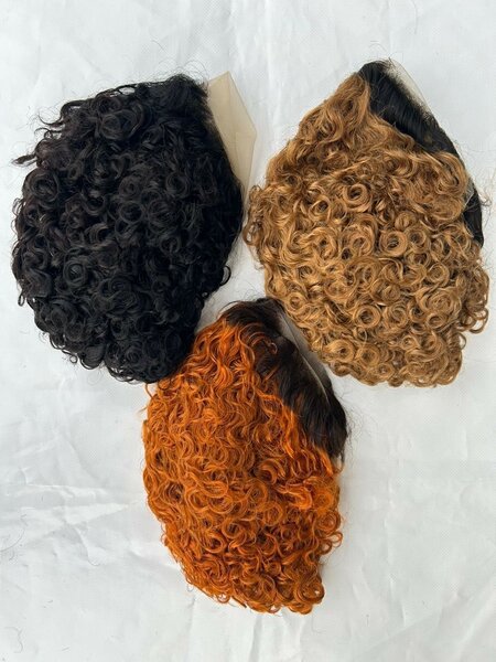 Coupe carré + pipssi bouclé