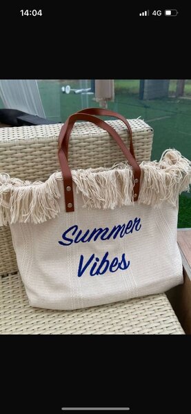 Sac "Summer Vibes" à franges