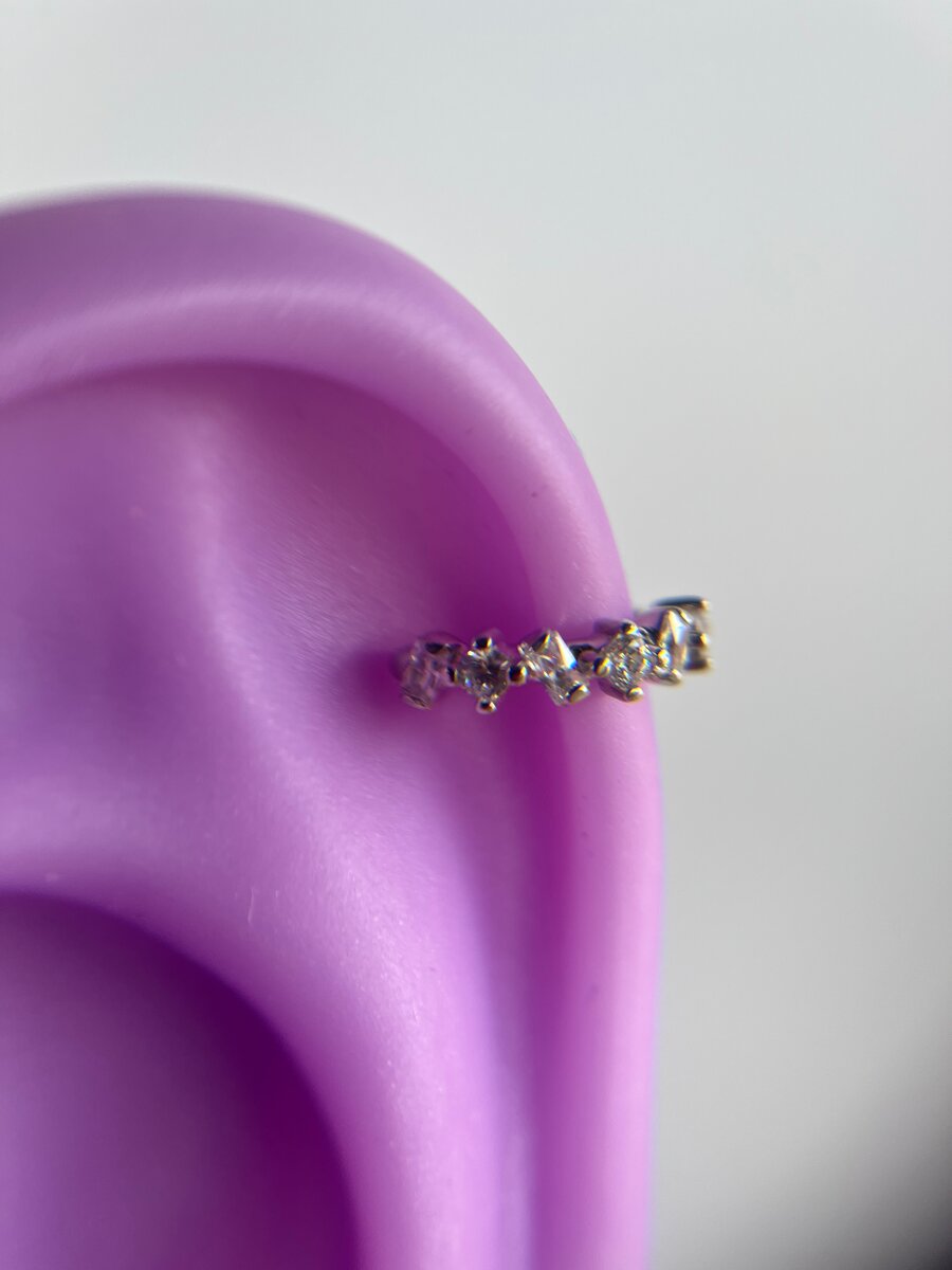 Boucle cuff en argent