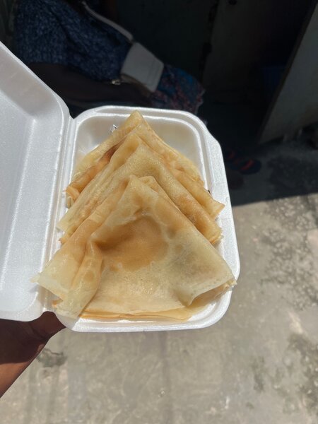 10 Crêpes nature simple