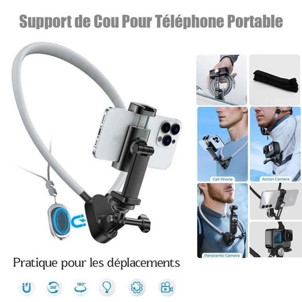 Support de Cou Téléphone Portable