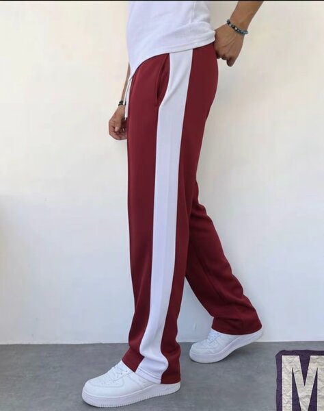 Pantalon de sport bicolore