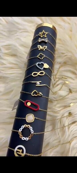 Bracelets élégants en or