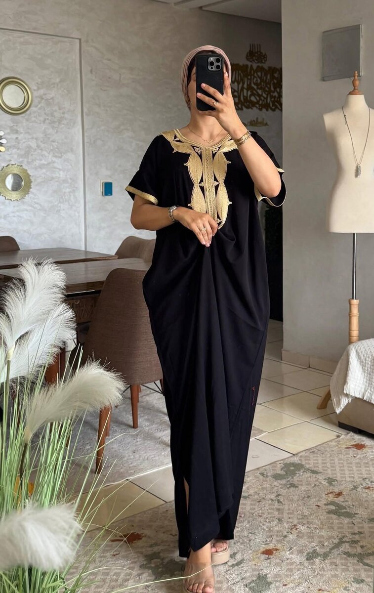 Robe Caftan Élégante Femme