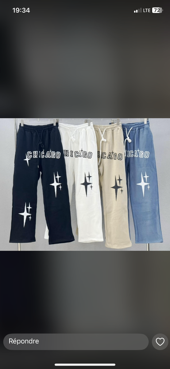 Pantalons de survêtement avec logo tendance