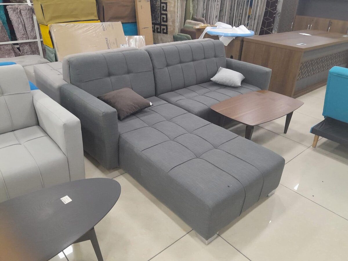 Canapé d'angle modulable