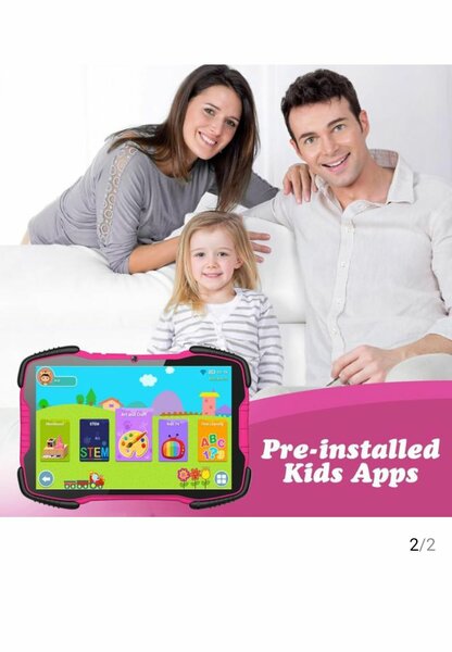 TABLETTE ÉDUCATIVE LUXURY E2 - 𝗘𝗖𝗥𝗔𝗡 𝗕𝗟𝗜𝗡𝗗É - 𝟲/