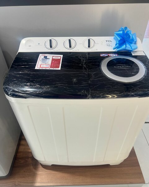 TCL 7kg Twin Tub Washing Machine - Semi Automatic