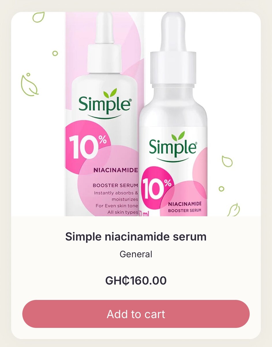 SIMPLE NIACINAMIDE SERUM