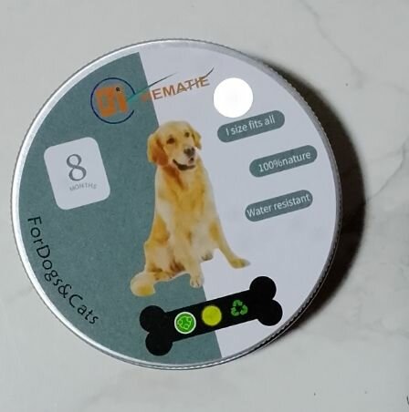 Collier anti-puces pour chiens et chats