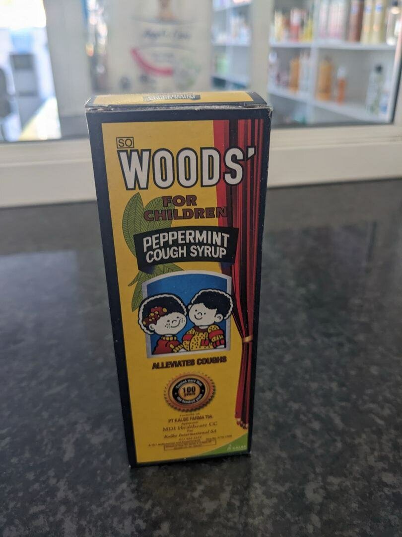 Woods Peppermint Syrup Adult & Children 50mls