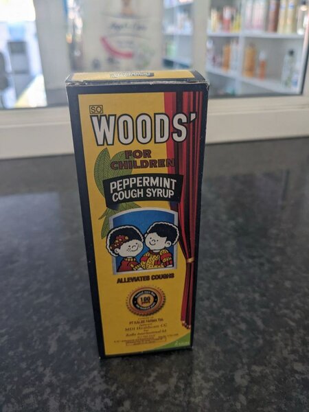 Woods Peppermint Syrup Adult & Children 50mls