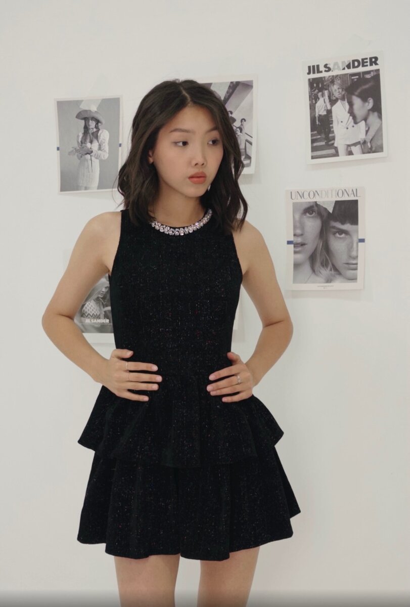 Вечернее блестящее платье