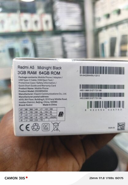 Smartphone Redmi A5 64GB