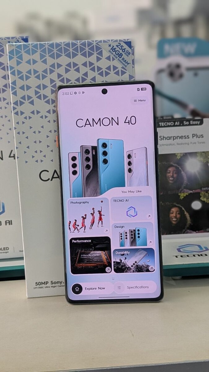 Tecno Camon 40