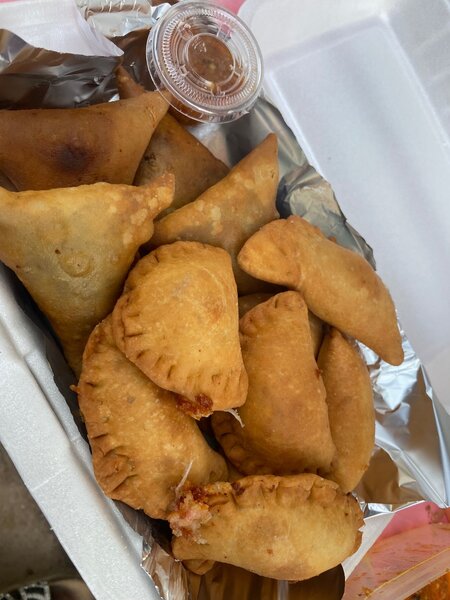 Assortiment de beignets savoureux