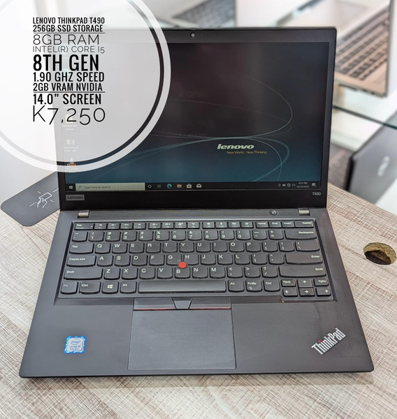 lenovo thinkpad t490 256gb 8gb
