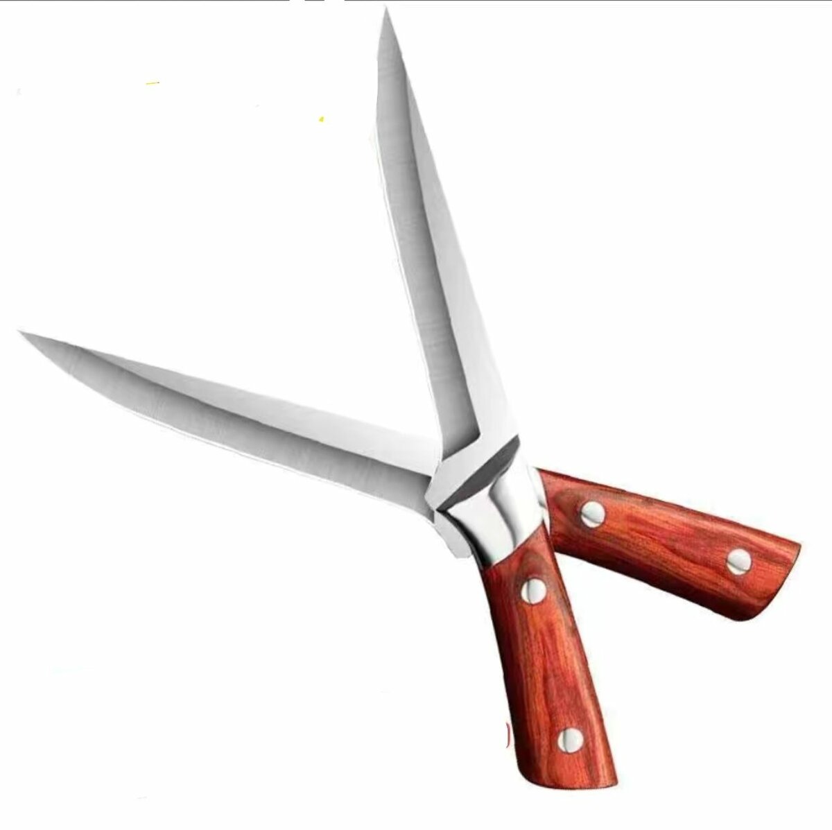 Lot3 couteaux acier inoxydable