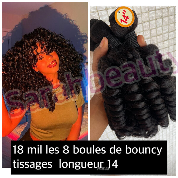Tissages Bouclés Bouncy 14"