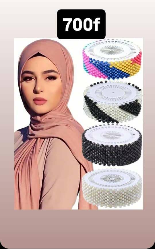 Épingles à Hijab Multicolores