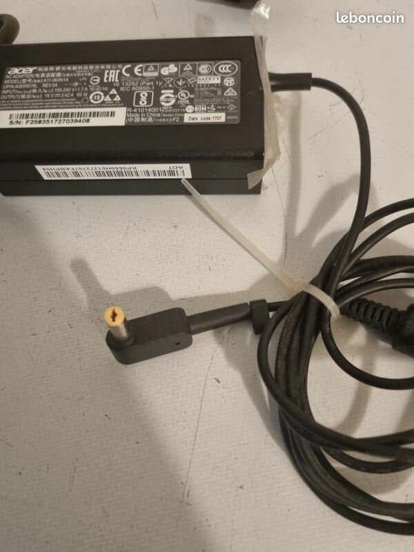 Chargeur AC pour ordinateur portable Acer