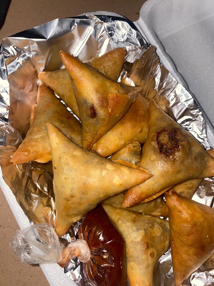 Samosas croustillantes