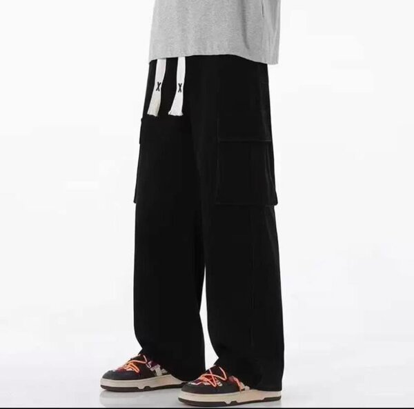 Pantalons cargo larges pour homme