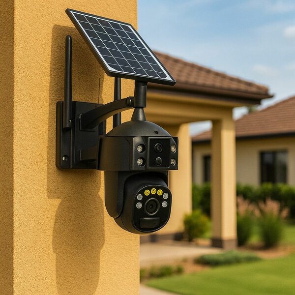 Caméra de Sécurité Solaire