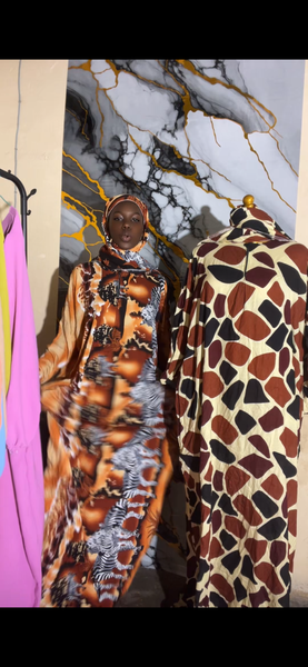 Robe Longue Imprimée