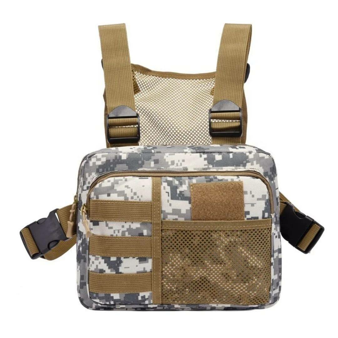 Sac poitrine tactique multifonction