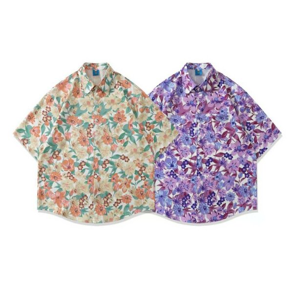 Chemises hawaïennes florales