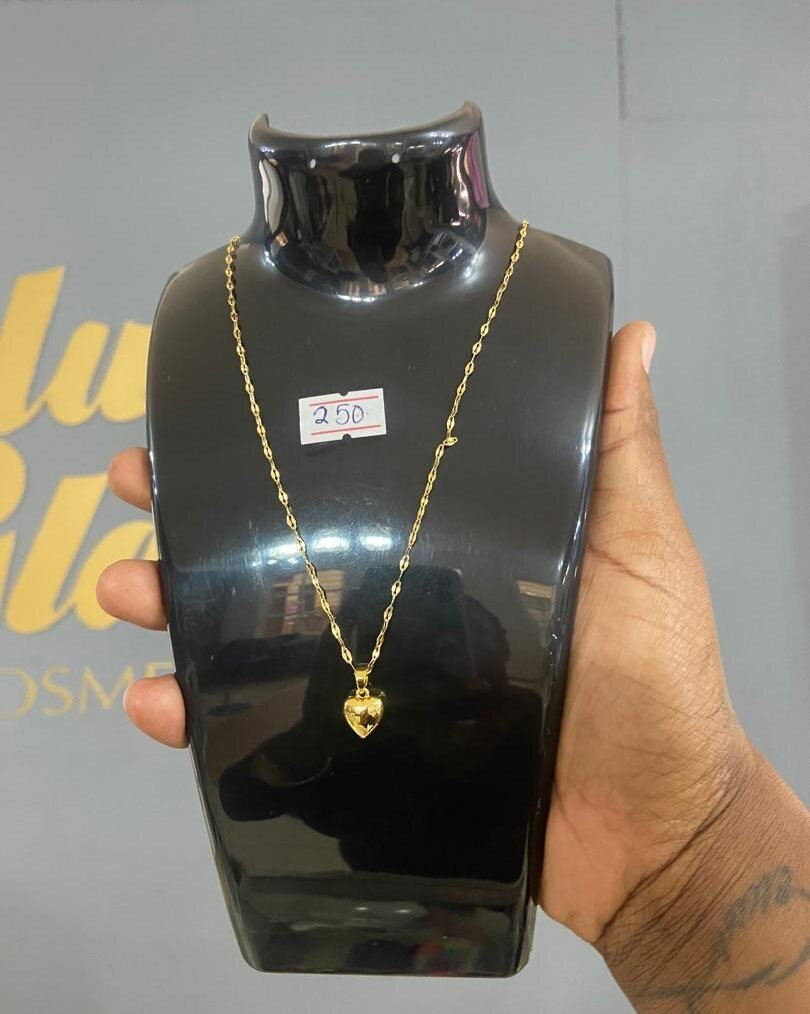 Women's necklace with a pendant