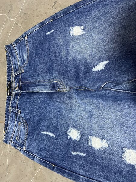 Tattered jeans