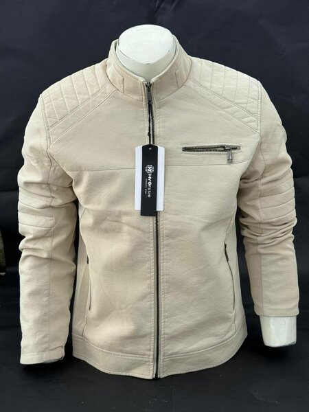 Blouson en Cuir Homme