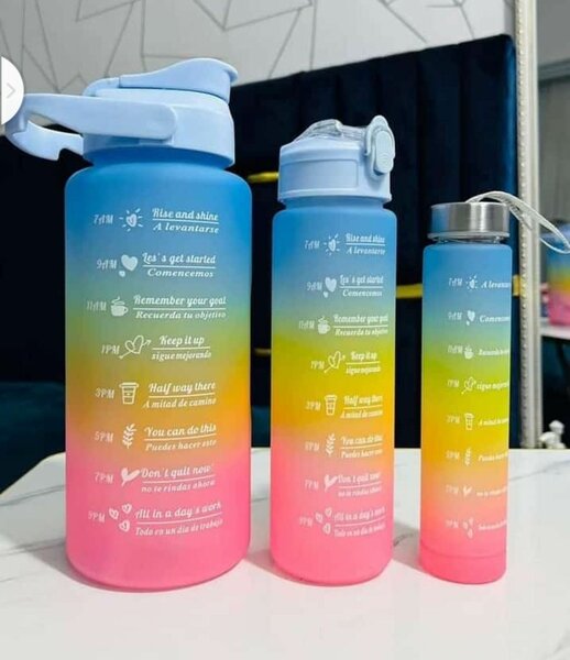 Ensemble de 3 gourdes